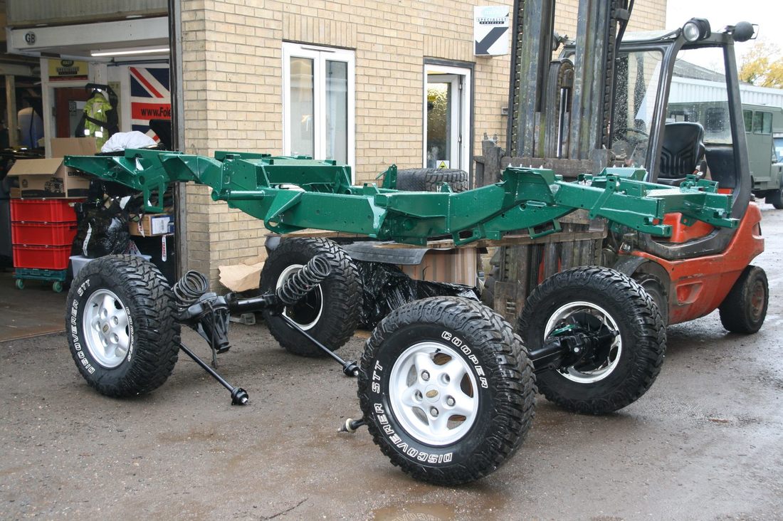 defender galvanized chassis